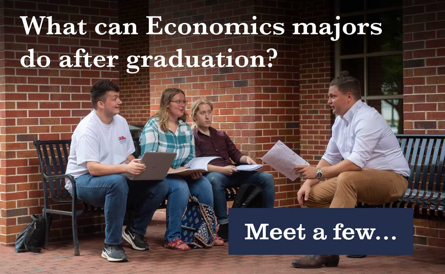 What can Economics majors do after graduation? Meet a few…